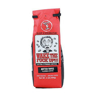 Wake the F'Up Uncensored Coffee, Butter Toffee Flavored Extra Strong - 16 Ounce