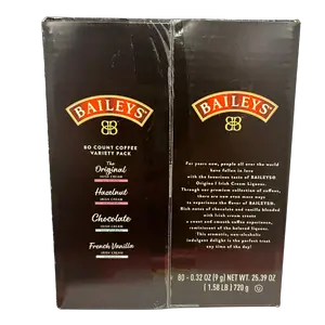 Baileys Irish Cream Flavored Coffee - Single Serve K-Cup Variety Pack - 80 Count