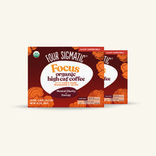 Four Sigmatic Focus High Caf Mushroom Coffee Single Serve Cups - 24 Count