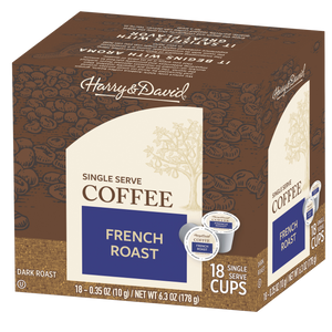 Harry & David French Roast Single Serve Coffee Cups - 18 Count