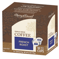 Harry & David French Roast Single Serve Coffee Cups - 18 Count