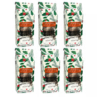 Moose Munch Holiday Peppermint Mocha Gourmet Ground Coffee - 12 Ounce (Case of 6)
