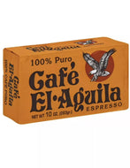Cafe El Aguila 100% Puro Espresso Coffee, Ground - 10 Ounce (Pack of 6)