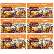 Celestial Seasonings Sweet Harvest Pumpkin Black Tea Bags - 20 Count (Case of 6)