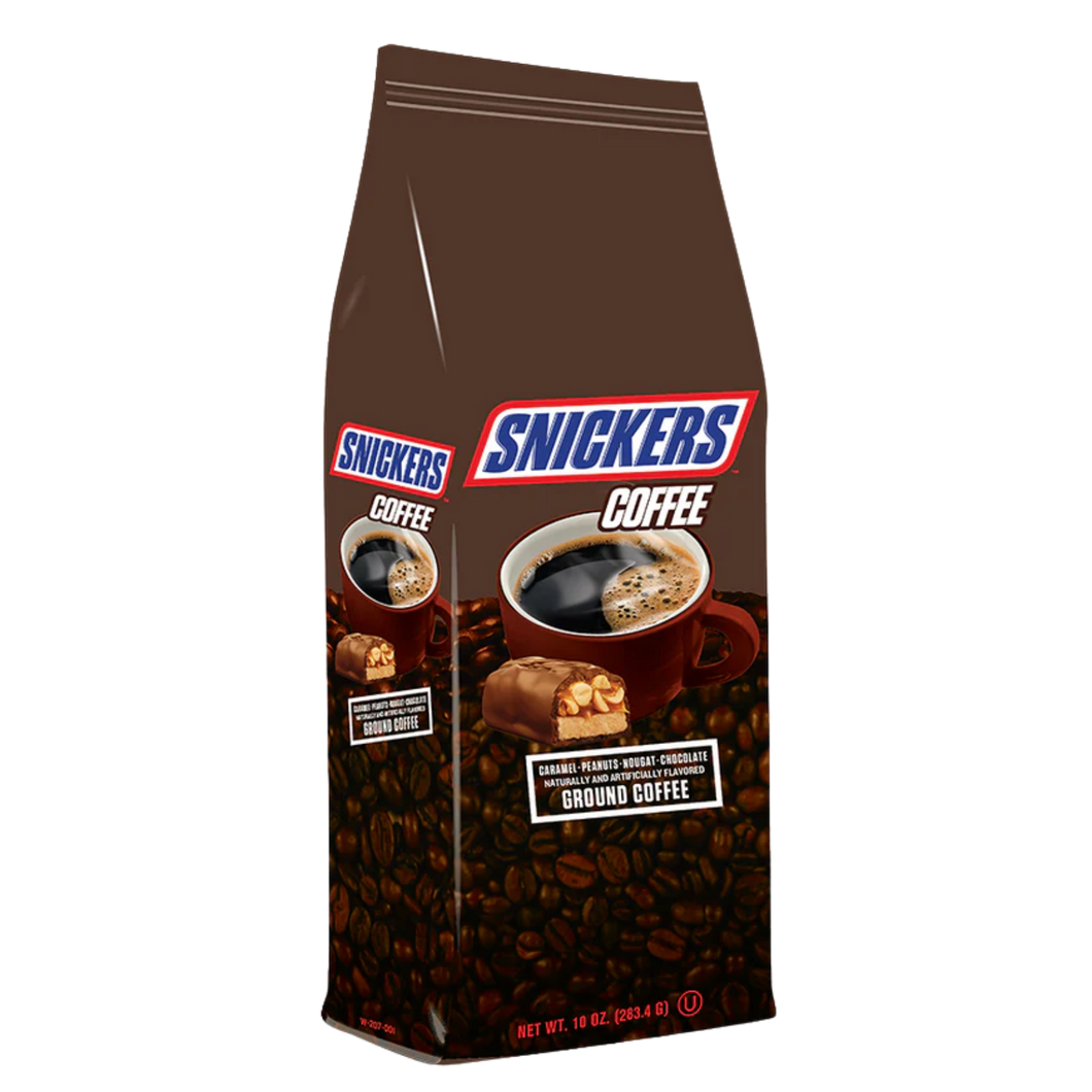 Snickers Caramel Peanut Nougat & Chocolate Ground Coffee - 10 Ounce