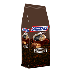 Snickers Caramel Peanut Nougat & Chocolate Flavored Ground Coffee - 10 Ounce