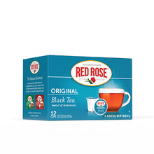 Red Rose Original Black Tea Single Serve Cups - 12 Count