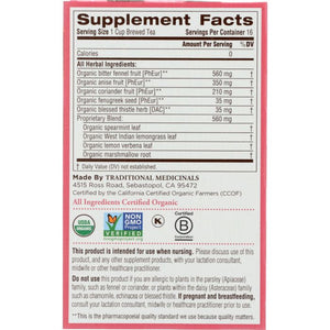 Traditional Medicinals Organic Mother's Milk Herbal Tea Bags - 16 Count