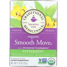 Traditional Medicinals Smooth Move Peppermint Herbal Tea - 16 Count