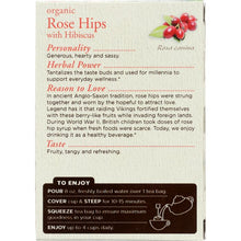 Traditional Medicinals Rose Hips Hibiscus Caffeine Free Herbal Tea - 16 Count