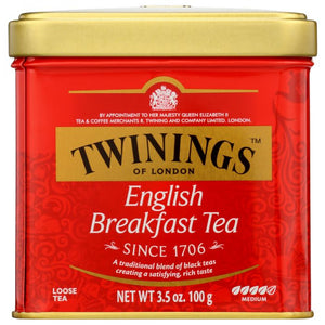 Twinings English Breakfast Loose Tea, 3.53 oz