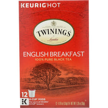 Twinings English Breakfast Tea Single Serve K-Cups - 12 Count