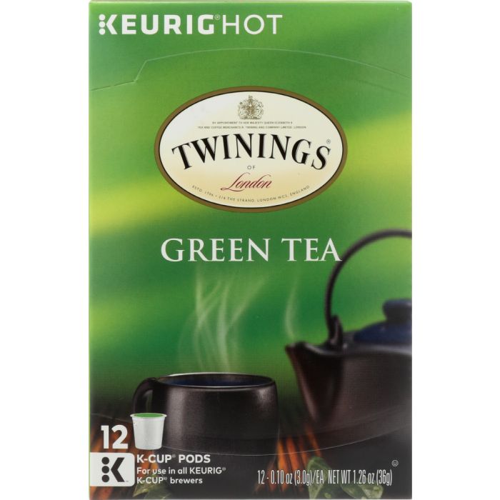 Twinings Pure Green Tea Single Serve K Cups -12 Count – Meadow Ridge Coffee