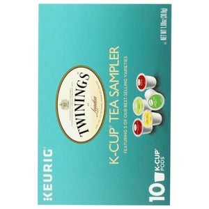 Twinings Variety K-Cup Tea Sampler for Keurig - 10 Count