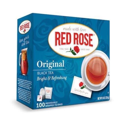 Red Rose Original Black Tea Bags - 100 Count