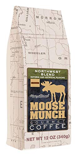 Harry & David Moose Munch Northwest Blend Ground Coffee - 12 Ounce