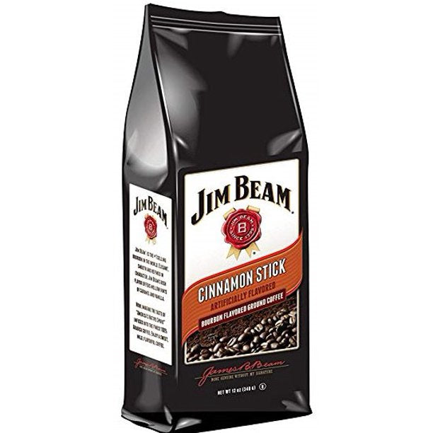 Jim Beam Cinnamon Stick Flavored Ground Coffee - 12 Ounce