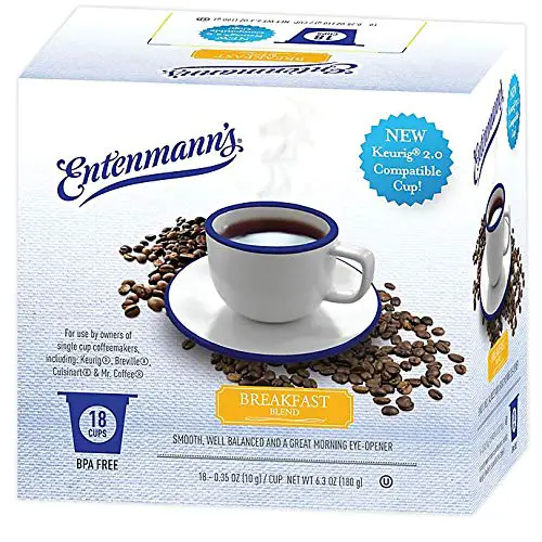 Entenmann's Breakfast Blend Single Serve Coffee Cups - 18 Count