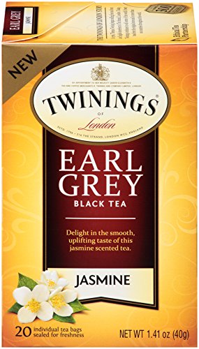 Twinings Jasmine Earl Grey Black Tea Bags - 20 Count