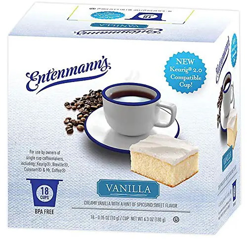 Entenmann's Vanilla Flavored Single Serve Coffee Cups - 18 Count