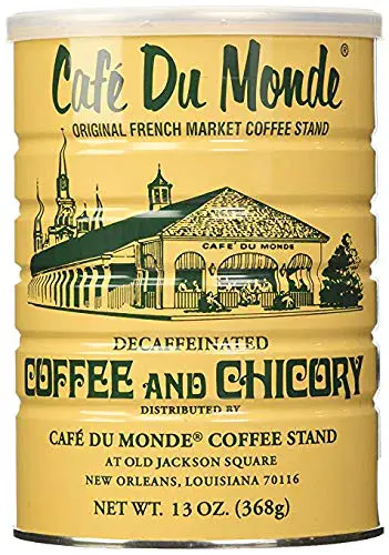 Cafe Du Monde Coffee and Chicory Decaffeinated Coffee - 13 Ounce