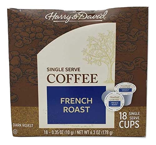 Harry & David French Roast Single Serve Coffee Cups - 18 Count