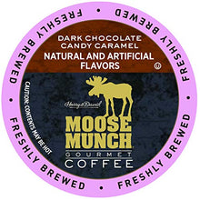 Moose Munch Dark Chocolate Candy Caramel Flavored Coffee Cups - 18 Count