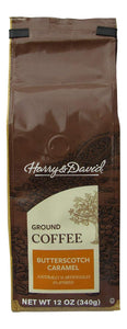 Harry & David Butterscotch Caramel Flavored Ground Coffee - 12 Ounce