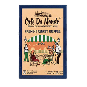 Cafe Du Monde Coffee French Roast Single-Serve Coffee Cups