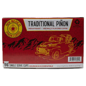 New Mexico Traditional Piñon Single Serve Coffee Cups - 96 Count
