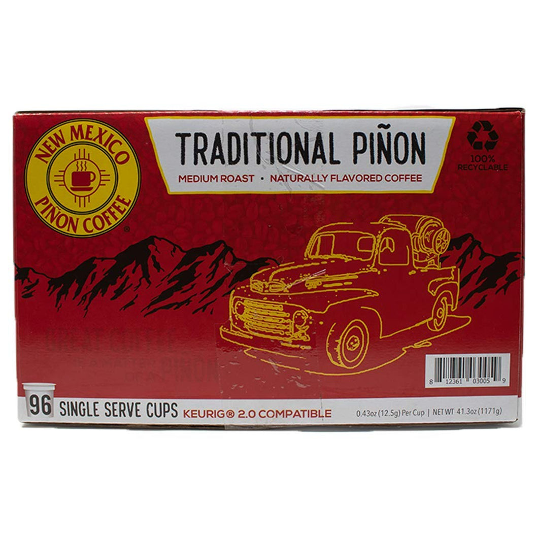 New Mexico Traditional Piñon Single Serve Coffee Cups - 96 Count