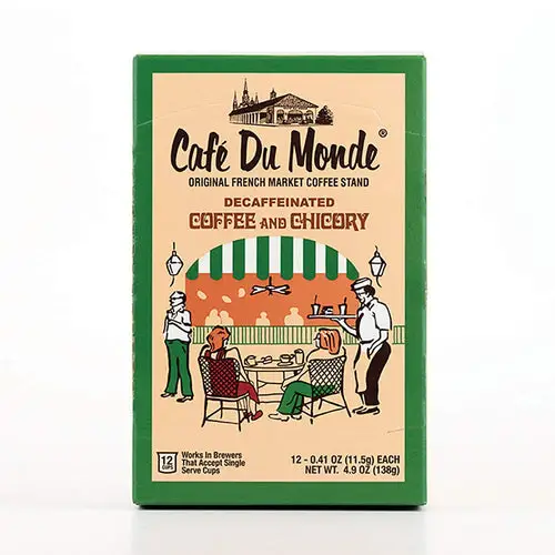 Cafe Du Monde Decaf Coffee and Chicory Single Serve Cups