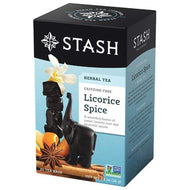 Stash Tea Licorice Spice Caffeine Free Herbal Tea Bags - 20 Count (Case of 6)