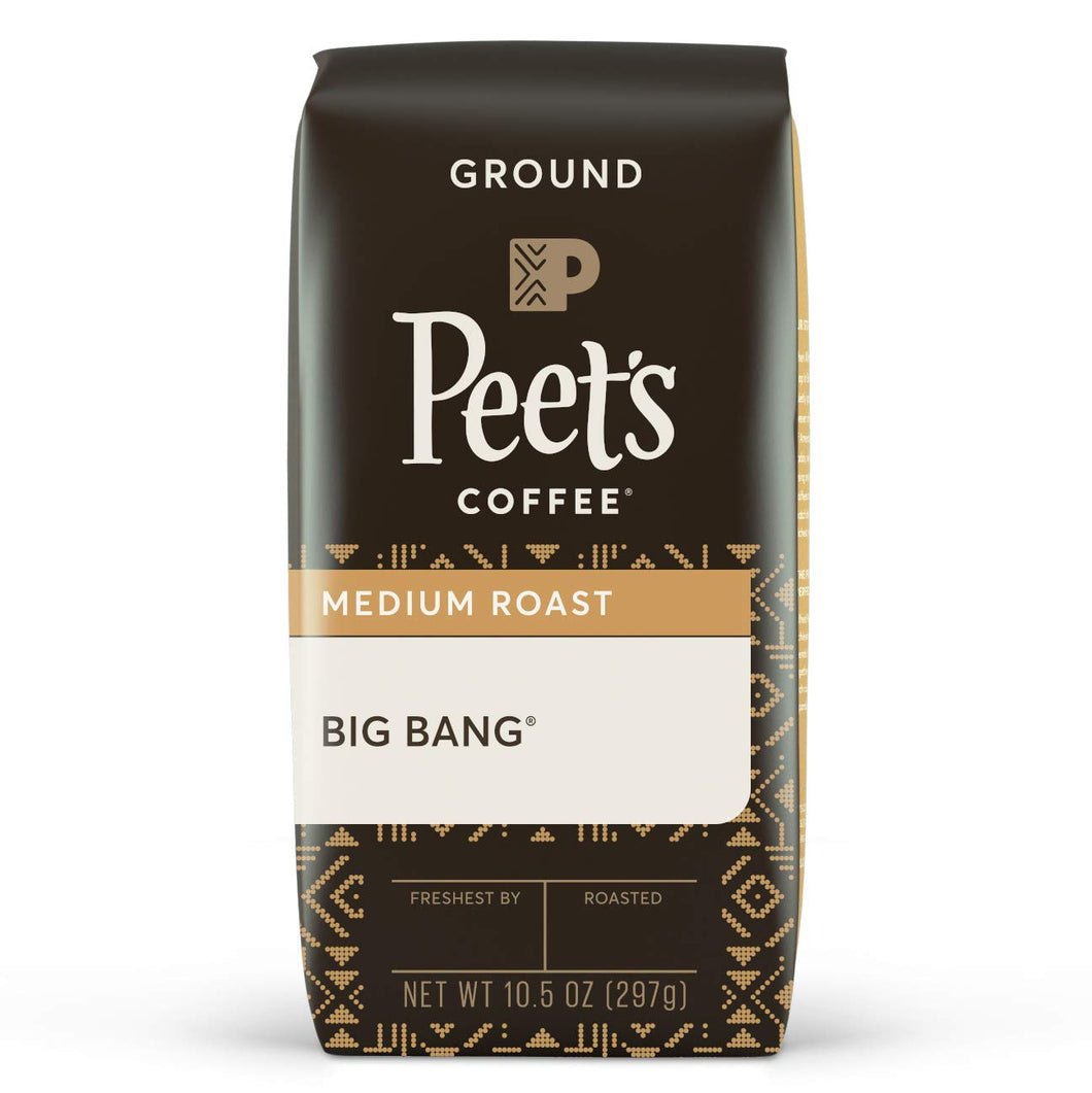 Peet's Big Bang Medium Roast Ground Coffee - 10.5 Oz