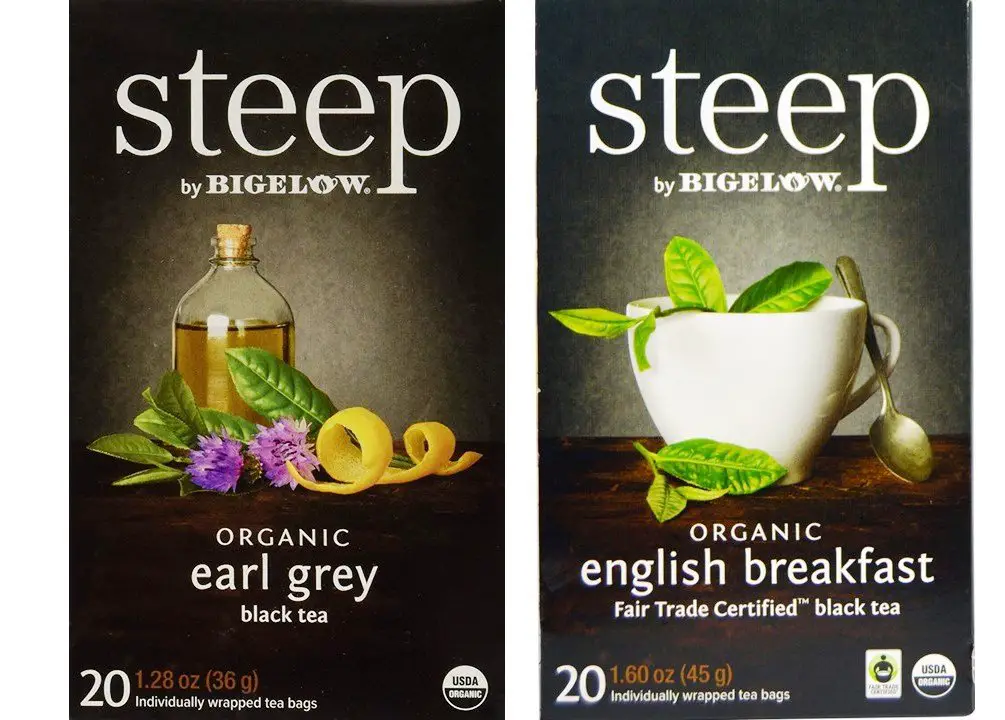 steep Organic English and Earl Tea Variety Pack - 40 Count