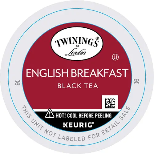 Twinings English Breakfast Black Tea Single Serve K-Cups - 24 Count