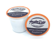 Meadow Ridge Coffee White Chocolate Raspberry Single Serve Cups - 12 Count (Case of 6)