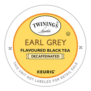 Twinings Earl Grey Decaf Tea Keurig K-Cups - 24 Count
