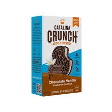 Catalina Crunch Chocolate Vanilla Keto Sandwich Cookies - 6.8 Oz Box