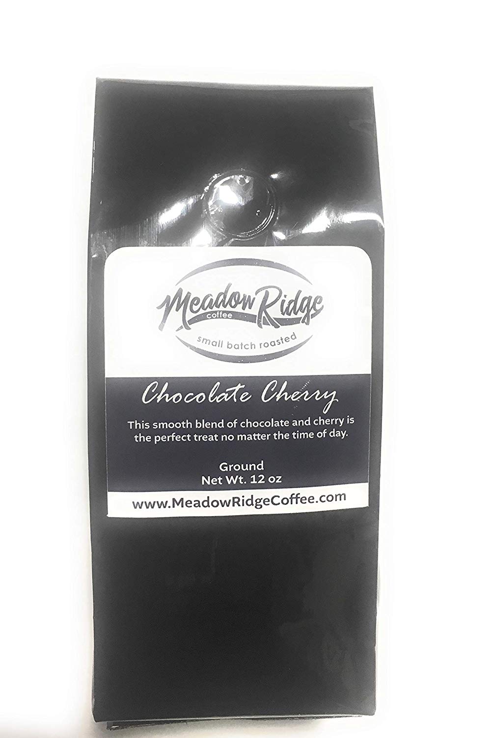 Meadow Ridge Cherry Chocolate Small Batch Roasted Coffee, Ground - 12 Ounce