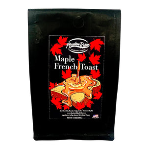 Meadow Ridge Coffee Maple French Toast Flavored 100% Arabica - 12 Ounce Ground