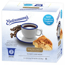 Entenmann's Hazelnut Flavored Single Serve Coffee Cups - 18 Count