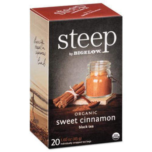 steep Organic Sweet Cinnamon Black Tea - 20 Count