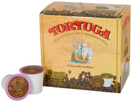 Tortuga Rum Cream Flavored Single Serve Coffee Cups - 18 Count (Case of 4)