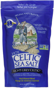 Celctic Sea Salt Non-GMO Verified Light Grey Salt Bag - 1lb