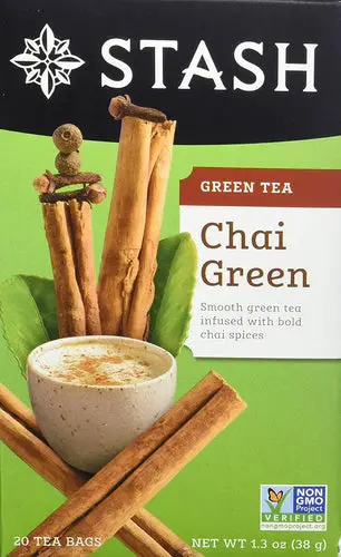 Stash Tea Green Chai Flavored Tea Bags - 20 Count
