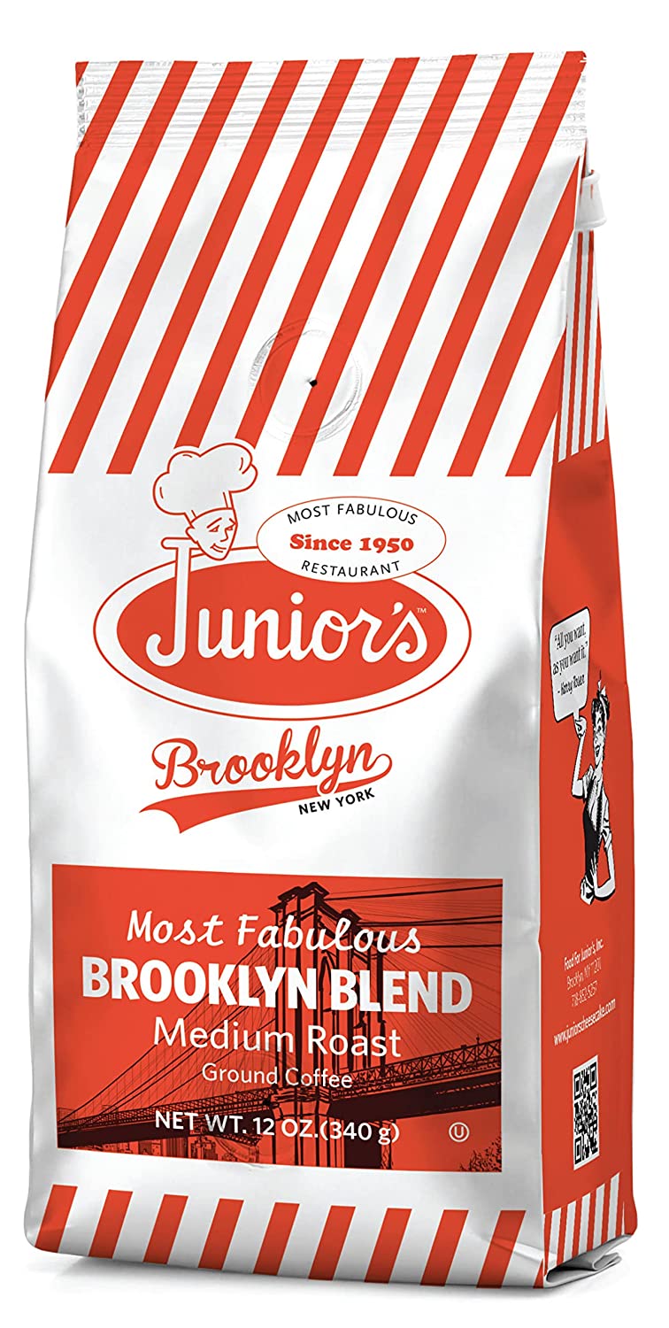 Junior's Most Fabulous Brooklyn Blend Ground Coffee - 12 Ounce