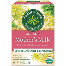 Traditional Medicinals Organic Mother's Milk Herbal Tea Bags - 16 Count