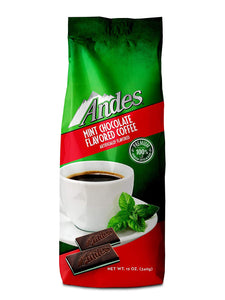 Andes Mint Chocolate Flavored Ground Coffee - 12 Ounce