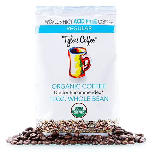 Tyler's Acid Free Organic Whole Bean Coffee - Regular Roast